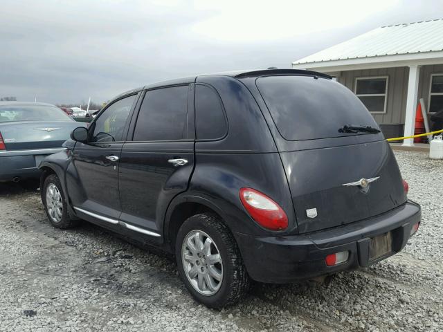 3A8FY48B18T190835 - 2008 CHRYSLER PT CRUISER BLACK photo 3