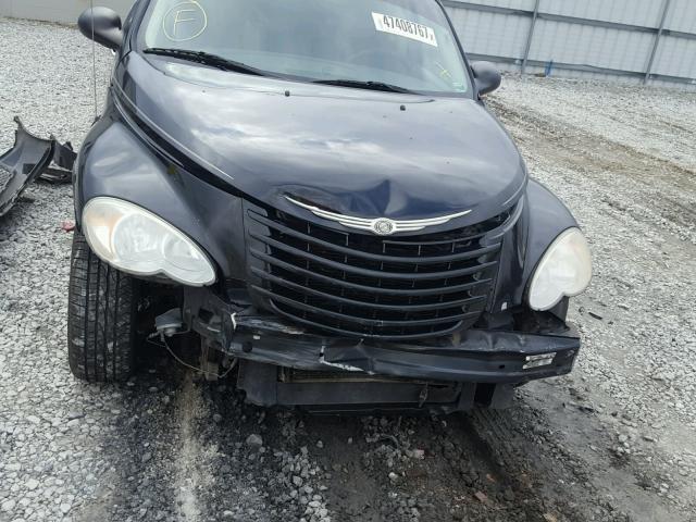 3A8FY48B18T190835 - 2008 CHRYSLER PT CRUISER BLACK photo 9