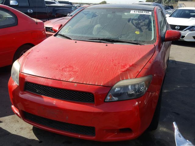 JTKDE167750052447 - 2005 TOYOTA SCION TC 红色 照片 2