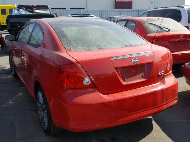 JTKDE167750052447 - 2005 TOYOTA SCION TC 红色 照片 3