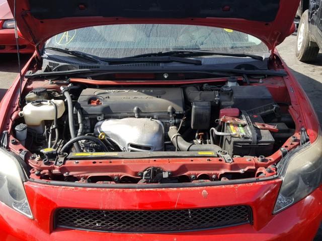 JTKDE167750052447 - 2005 TOYOTA SCION TC 红色 照片 7