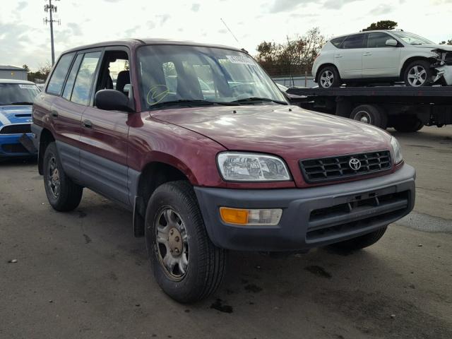 JT3HP10V6W0171235 - 1998 TOYOTA RAV4 MAROON photo 1