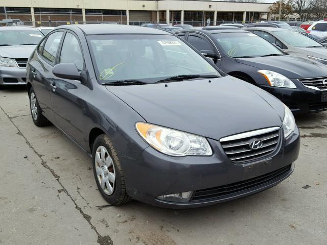 KMHDU46D77U111022 - 2007 HYUNDAI ELANTRA GL GRAY photo 1