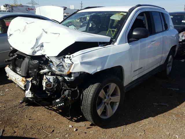 1C4NJDBB2GD617914 - 2016 JEEP COMPASS SP 白色 照片 2