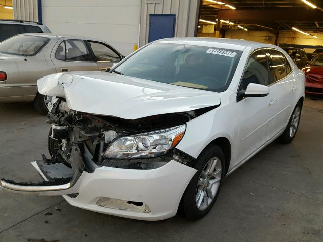 1G11C5SL4FF306147 - 2015 CHEVROLET MALIBU 1LT WHITE photo 2