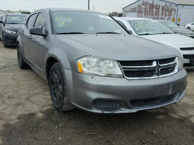 1B3BD4FB1BN541112 - 2011 DODGE AVENGER EX GRAY photo 1