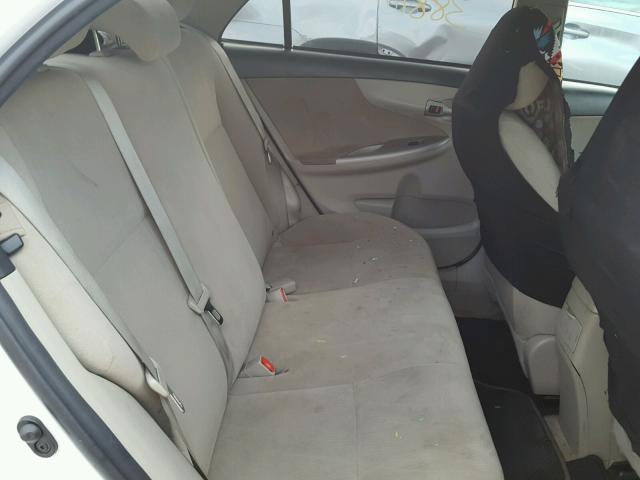 5YFBU4EE2DP191652 - 2013 TOYOTA COROLLA BA WHITE photo 6