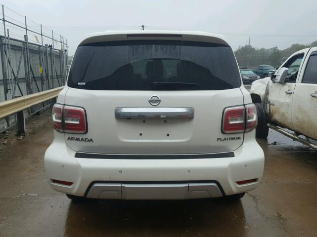 JN8AY2ND2H9008410 - 2017 NISSAN ARMADA SV WHITE photo 10