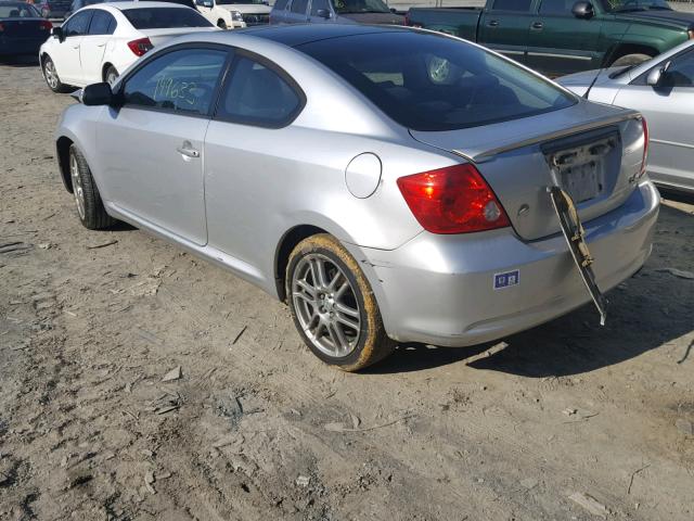JTKDE167470155456 - 2007 TOYOTA SCION TC 银色 照片 3