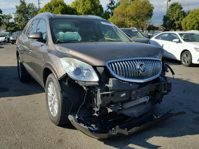 5GALRBED1AJ224255 - 2010 BUICK ENCLAVE CX BROWN photo 1