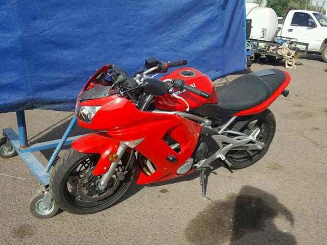 JKAEXEA157A022872 - 2007 KAWASAKI EX650 A Qırmızı foto 2