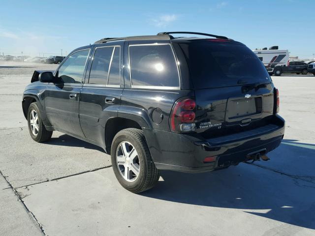 1GNDS13S972144537 - 2007 CHEVROLET TRAILBLAZE BLACK photo 3