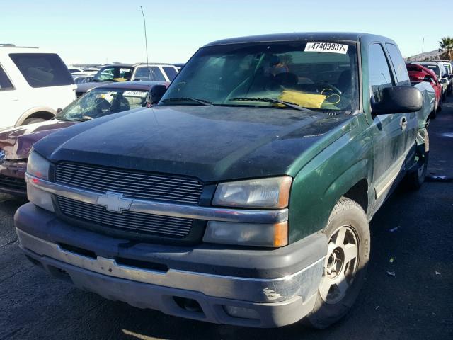 2GCEC19TX31235840 - 2003 CHEVROLET SILVERADO GREEN photo 2