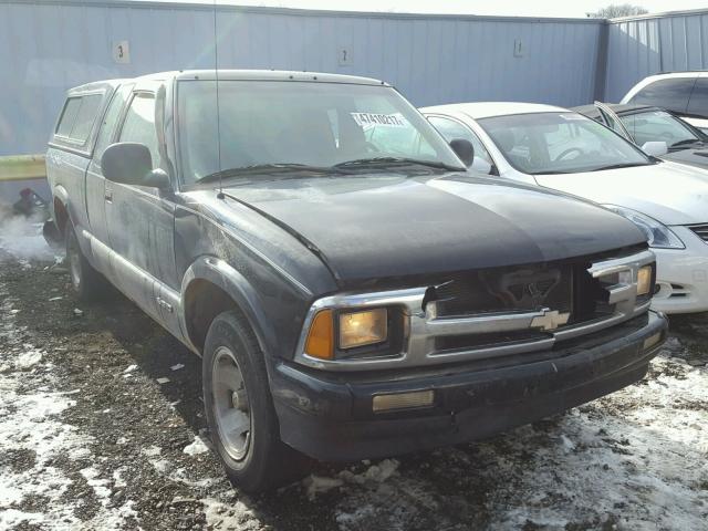 1GCCS19XXV8155158 - 1997 CHEVROLET S TRUCK S1 BLACK photo 1