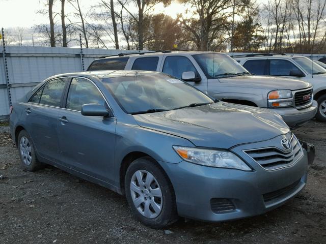 4T4BF3EKXBR158622 - 2011 TOYOTA CAMRY BASE GREEN photo 1