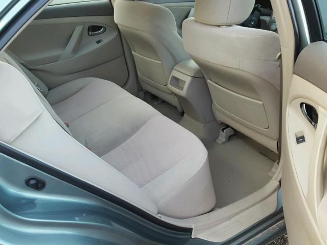 4T4BF3EKXBR158622 - 2011 TOYOTA CAMRY BASE GREEN photo 6