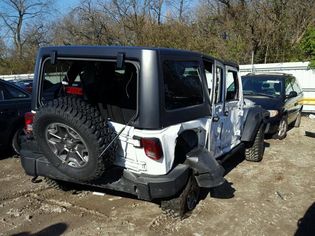 1C4BJWDG5HL512007 - 2017 JEEP WRANGLER U WHITE photo 4