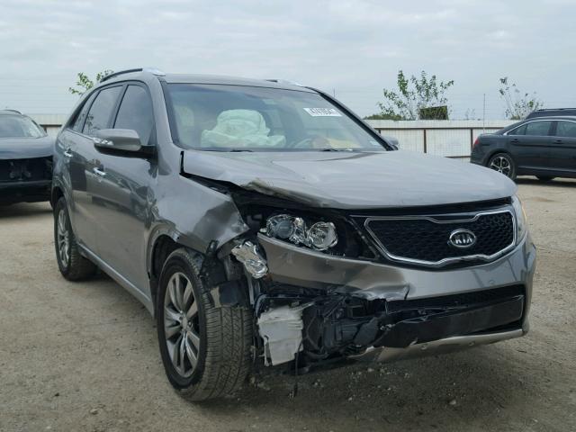 5XYKW4A20DG313662 - 2013 KIA SORENTO SX GRAY photo 1