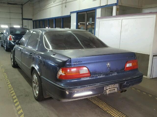 JH4KA7669NC010623 - 1992 ACURA LEGEND L BLUE photo 3