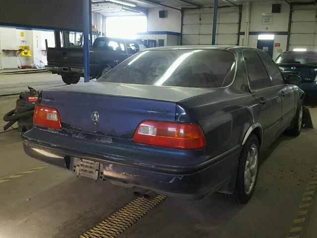 JH4KA7669NC010623 - 1992 ACURA LEGEND L BLUE photo 4