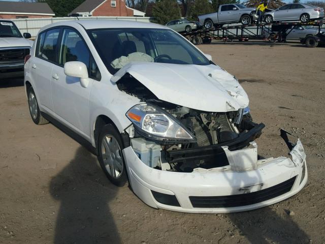 3N1BC1CP3CK809698 - 2012 NISSAN VERSA S WHITE photo 1