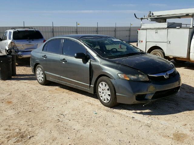 2HGFA1F33AH517984 - 2010 HONDA CIVIC VP GREEN photo 1