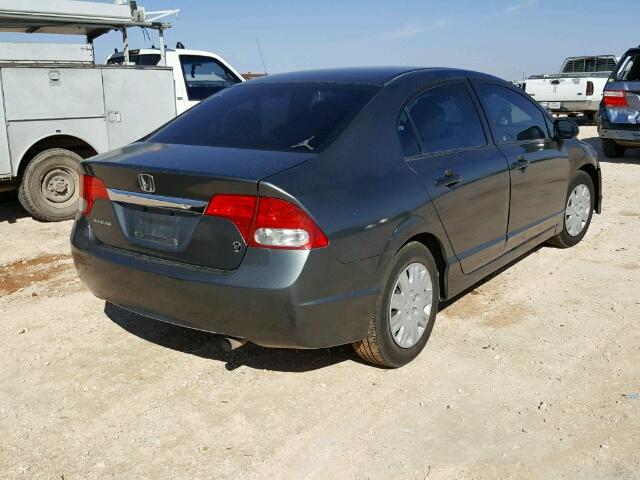 2HGFA1F33AH517984 - 2010 HONDA CIVIC VP GREEN photo 4