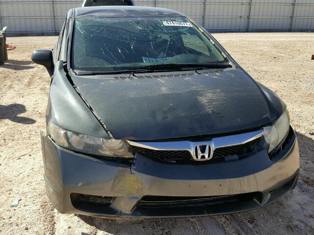 2HGFA1F33AH517984 - 2010 HONDA CIVIC VP GREEN photo 9