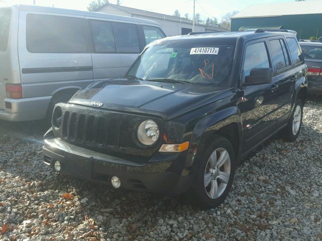 1C4NJRFB1CD571848 - 2012 JEEP PATRIOT LA BLACK photo 2