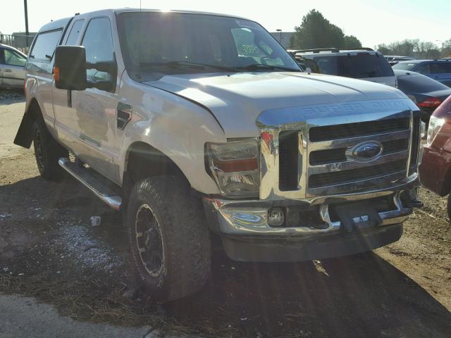 1FTSX21519EA67667 - 2009 FORD F250 SUPER WHITE photo 1