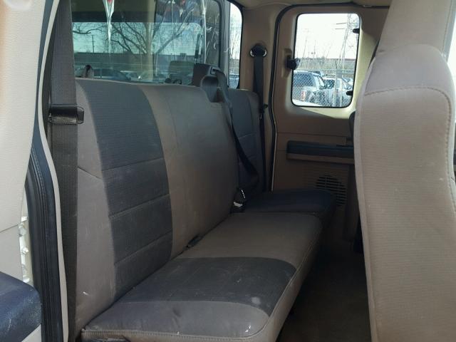 1FTSX21519EA67667 - 2009 FORD F250 SUPER WHITE photo 6