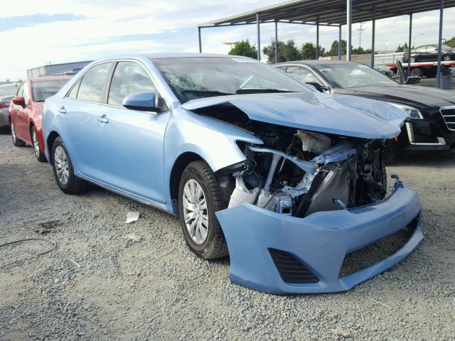 4T4BF1FK8CR261915 - 2012 TOYOTA CAMRY BASE BLUE photo 1