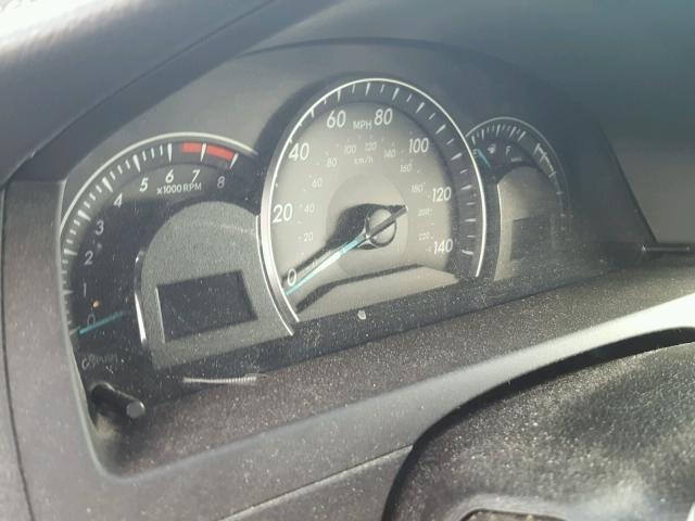 4T4BF1FK8CR261915 - 2012 TOYOTA CAMRY BASE BLUE photo 8