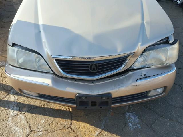 JH4KA9651YC007738 - 2000 ACURA 3.5RL GOLD photo 9