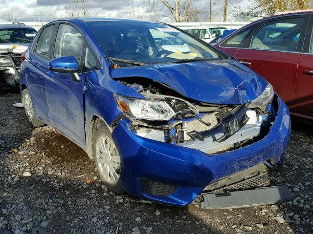 JHMGK5H51GX026080 - 2016 HONDA FIT LX Mavi fotoğraf 1