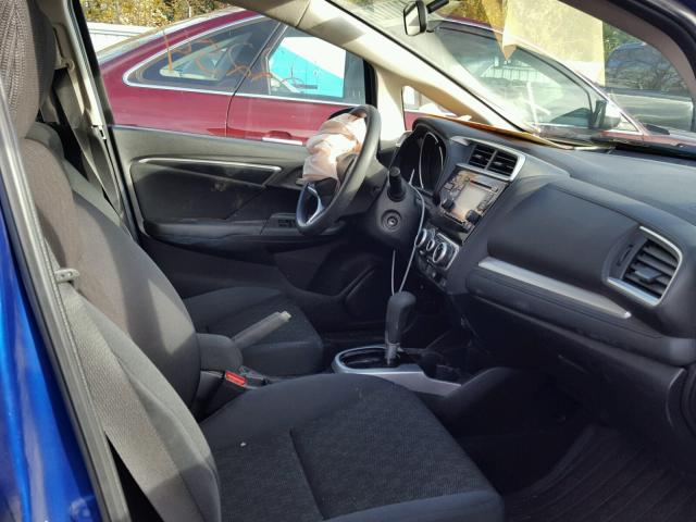 JHMGK5H51GX026080 - 2016 HONDA FIT LX Mavi fotoğraf 5