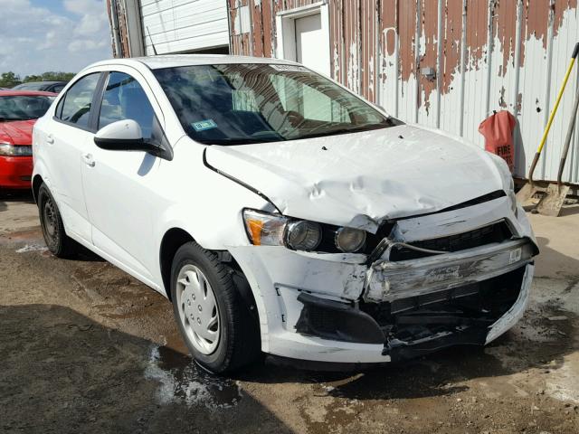 1G1JA5SHXD4178913 - 2013 CHEVROLET SONIC LS 白色 照片 1