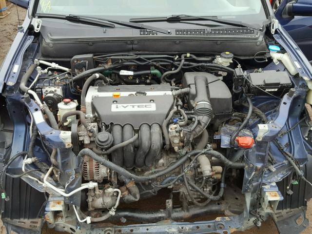 SHSRD78865U346196 - 2005 HONDA CR-V EX BLUE photo 7