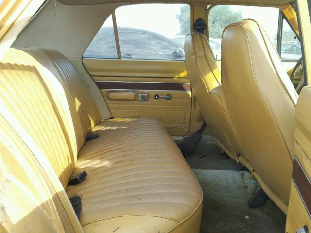 LH41C5B317025 - 1976 DODGE DART GOLD photo 6