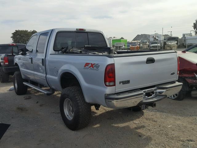 1FTSW31P34ED26758 - 2004 FORD F350 SRW S SILVER photo 3