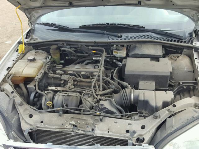 3FAFP31N15R131856 - 2005 FORD FOCUS ZX3 SILVER photo 7