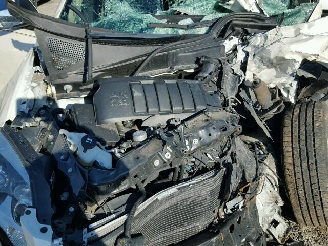 1GKLVMED4AJ194730 - 2010 GMC ACADIA SLT თეთრი ფოტო 7