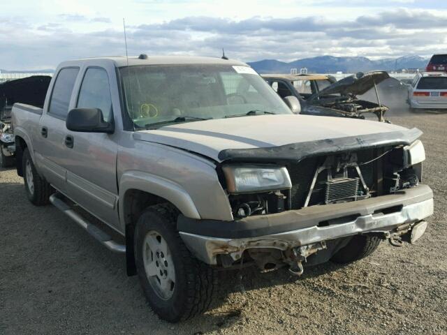 2GCEK13T551204218 - 2005 CHEVROLET SILVERADO SILVER photo 1