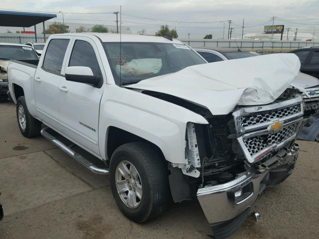 3GCUKREC3FG252431 - 2015 CHEVROLET SILVERADO WHITE photo 1