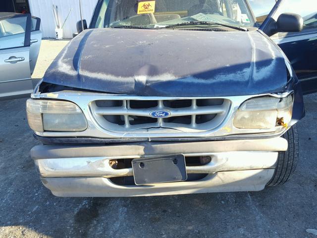 1FMDU32X7SZB18168 - 1995 FORD EXPLORER BLUE photo 7