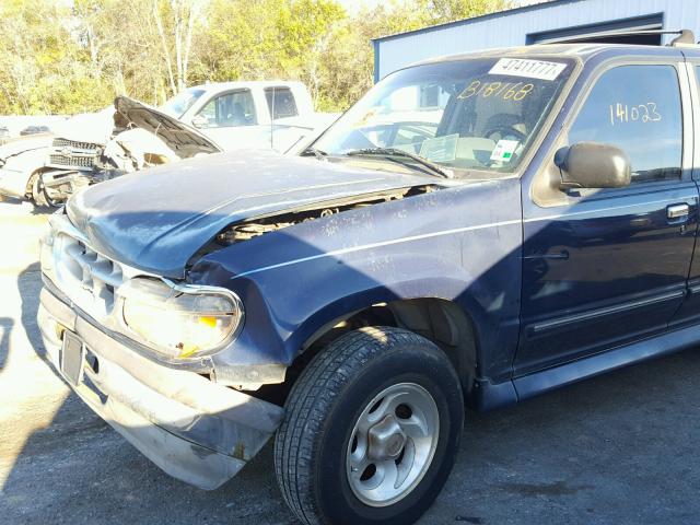 1FMDU32X7SZB18168 - 1995 FORD EXPLORER BLUE photo 9