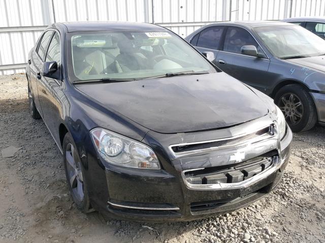 1G1ZC5E1XBF229372 - 2011 CHEVROLET MALIBU 1LT BLACK photo 1