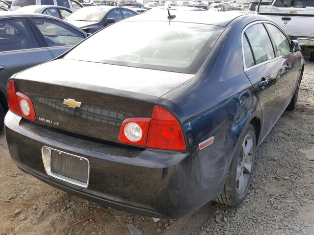 1G1ZC5E1XBF229372 - 2011 CHEVROLET MALIBU 1LT BLACK photo 4