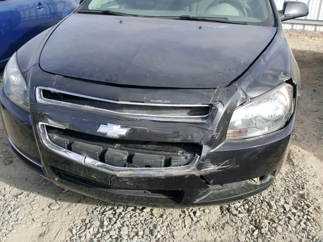 1G1ZC5E1XBF229372 - 2011 CHEVROLET MALIBU 1LT BLACK photo 9