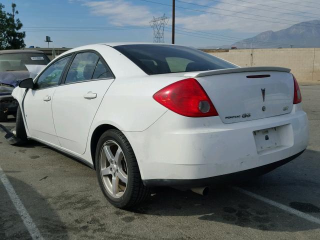 1G2ZH57N294145601 - 2009 PONTIAC G6 GT WHITE photo 3